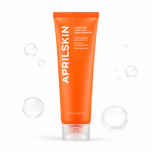 Aprilskin Carrotene Clarifying Foam Cleanser (4.05 Fl.Oz/120ml)