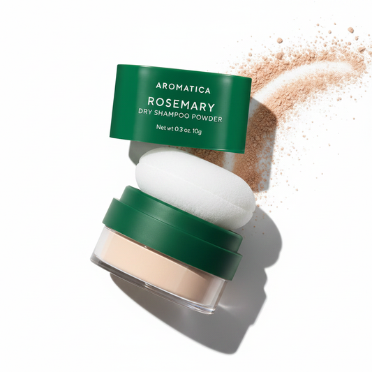 AROMATICA রোজমেরি ড্রাই শ্যাম্পু পাউডার (10g/0.3oz)