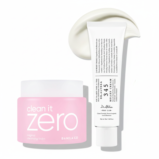 Glow Start Duo | BANILA CO Clean It Zero Cleansing Balm + Dr.Althea 345 Relief Cream