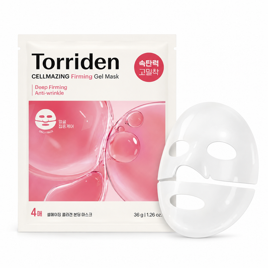 Torriden CELLMAZING Collagen Firming Gel Facial Sheet Mask (4 sheets)