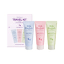 Milk Baobab Baby Travel Kit 3-Piece Set (Wash 70ml + Lotion 70ml + Soothing Gel Lotion 70ml)