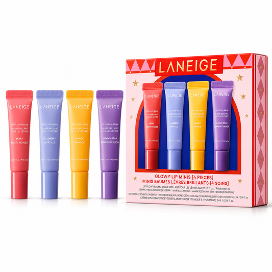 LANEIGE Glowy Lip Minis Lip Treatment Gift Set