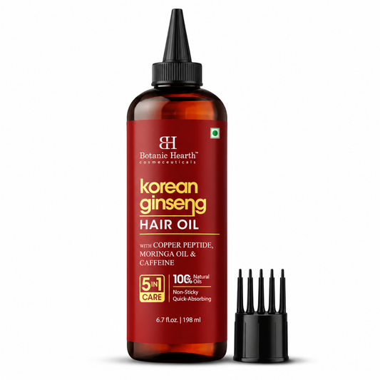 Botanic Hearth Korean Ginseng Hair Oil (6.7 Fl.Oz/ 198ml)