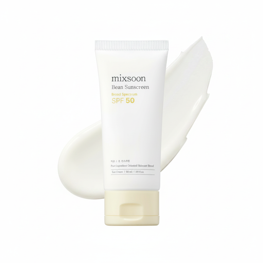 mixsoon Bean Sunscreen-Lightweight Airy Texture SPF 50, 50ml, 1.69 fl.oz.