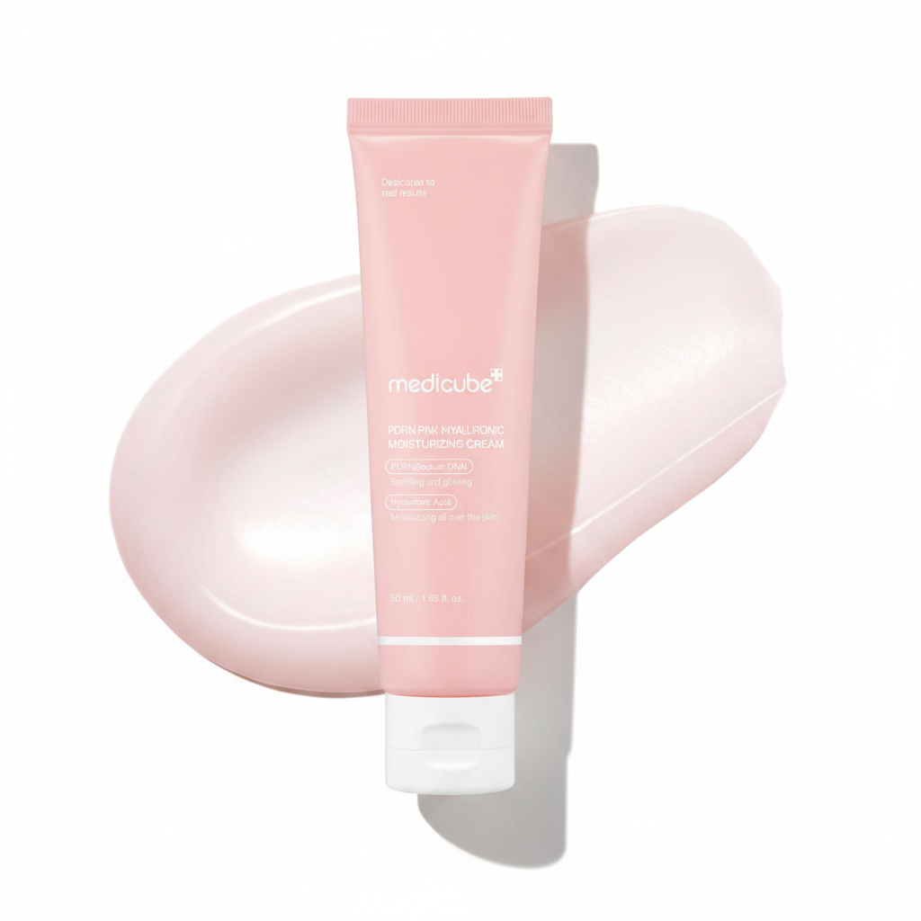 medicube Salmon DNA PDRN Pink Hyaluronic Moisturizing Cream, 50ml / 1.69 fl.oz.