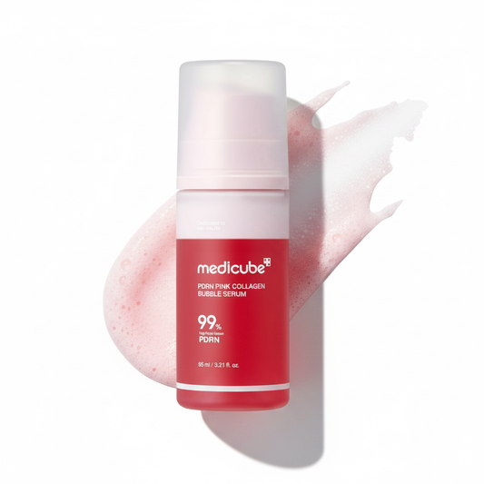 medicube PDRN Pink Collagen Bubble Serum, 3.21 fl.oz