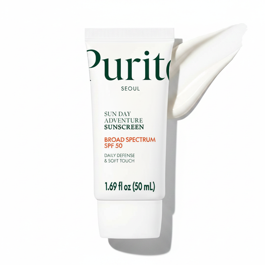 PURITO Korean Sunscreen SPF 50, 50mL 1.69 fl.oz