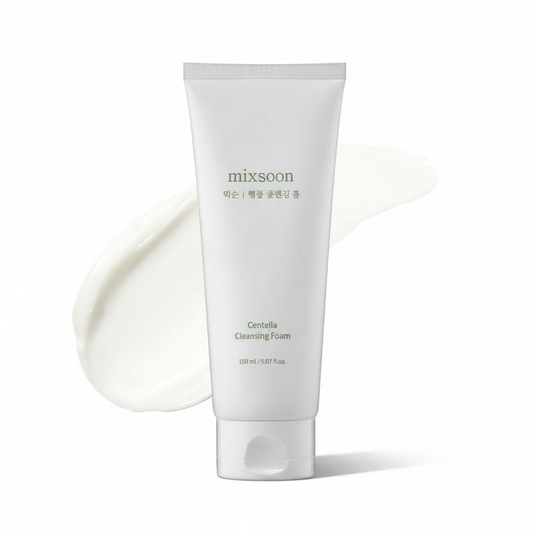 mixsoon Centella Cleansing Foam Face Wash with Cica, 150ml / 5.07 fl. oz.