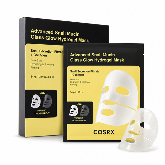 COSRX Snail Mucin Sheet Mask 10 EA with Snail Mucin Serum