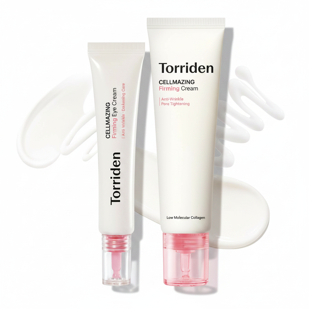 Torriden CELLMAZING Firming Eye Cream 30ml (1.01 fl.oz) + CELLMAZING Firming Cream 60ml (2.02 fl.oz) Visit the Torriden Store