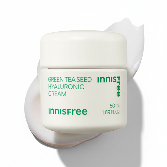 innisfree Green Tea Seed Hyaluronic Acid Cream, 1.69 oz. / 50 ml