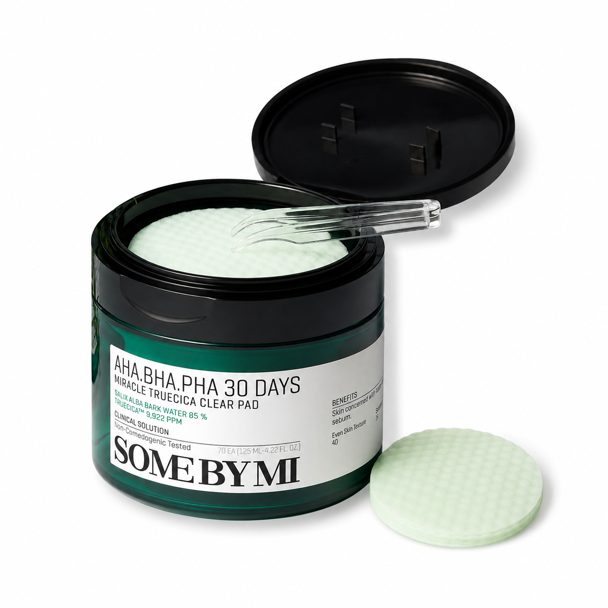 SOME BY MI AHA BHA PHA 30 Days Miracle Truecica Clear Pad, 70 Pads