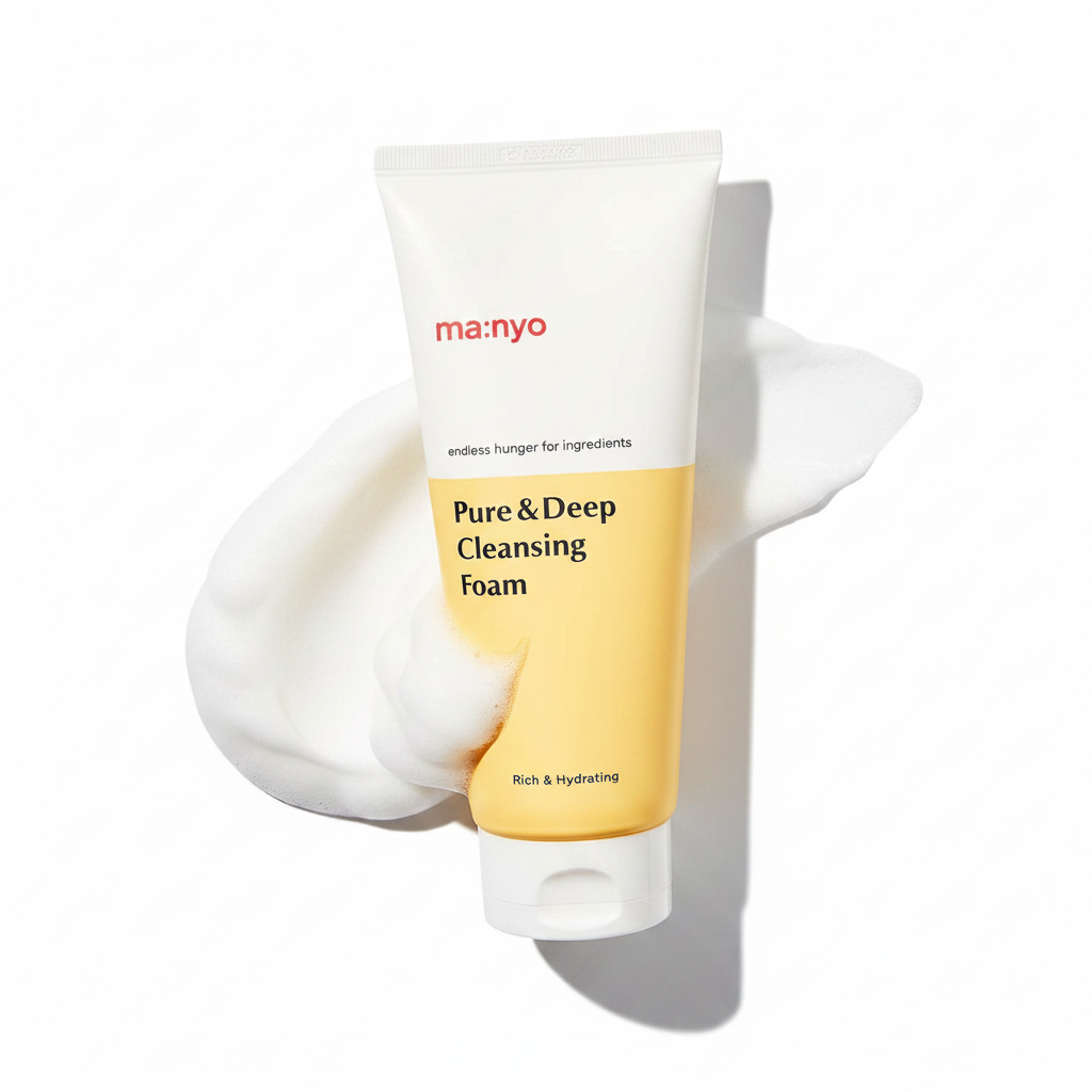 MANYO Pure & Deep Cleansing Foam, 6.7 fl oz (200ml)