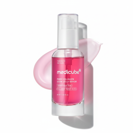 medicube PDRN Pink Collagen Glow Jelly Serum - 1.01 fl.oz
