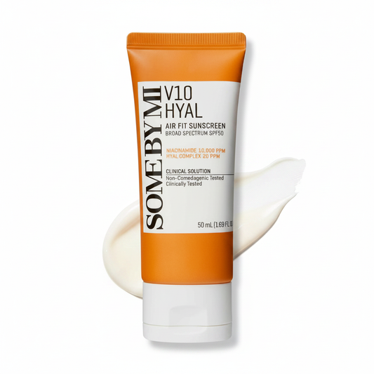 SOME BY MI V10 Hyal Air Fit Sunscreen SPF 50 (1.69oz, 50ml)