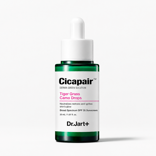 Dr.Jart+ Cicapair Tiger Grass Camo Drops Tinted Serum SPF 35 with Centella Asiatica - 1.01 Fl Oz