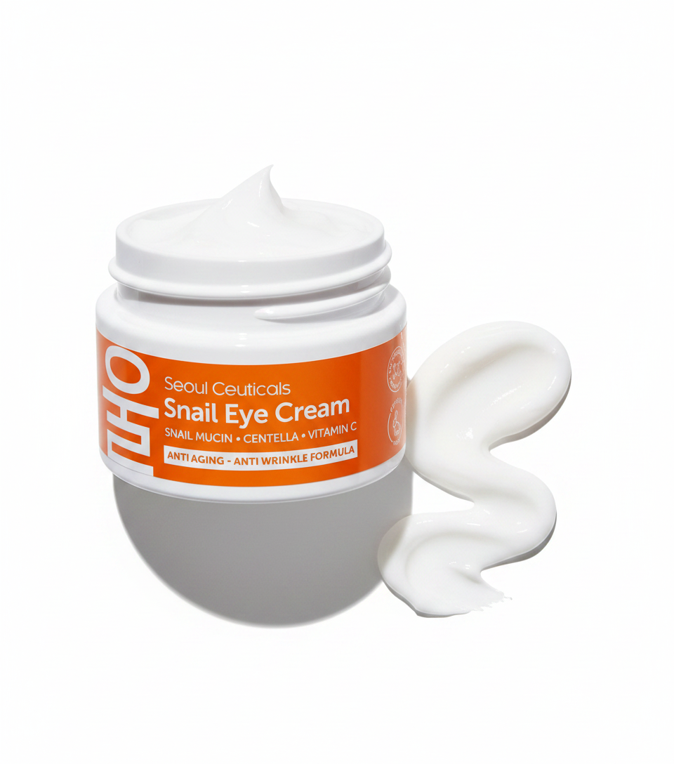 SeoulCeuticals Korean Snail Mucin Eye Cream - 0.5oz