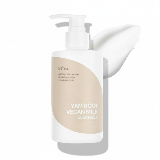 IsNtree Yam Root Vegan Milk Cleanser 220ml, 7.43 fl.oz