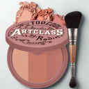 too cool for school Artclass By Rodin Blusher De Rosé + Dual Contour Brush Set