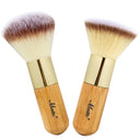 Matte Makeup Brush Set 2 Piece Face Blusher Kabuki Powder Foundation Mineral BB Cream