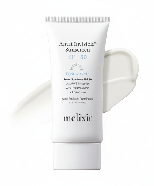 Melixir Airfit Invisible??? Sunscreen SPF 50 (1.7fl.oz./50ml)