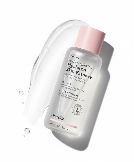 Hanskin Hyaluron Skin Essence, Hydrating Facial Astringent Toner (5.07 Fl.Oz /150ml)