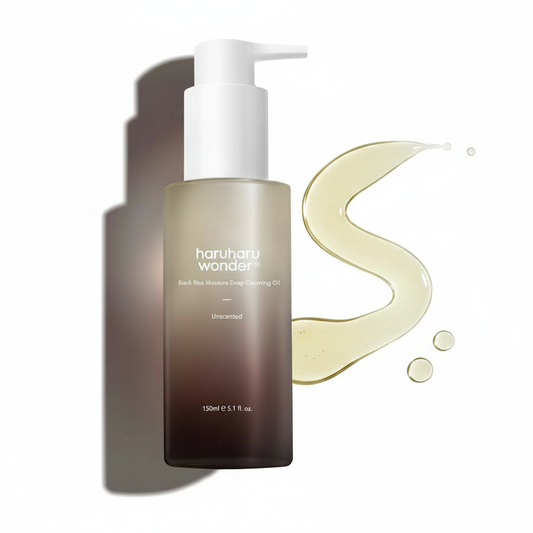 HARUHARU wonder Black Rice Moisture Cleansing Oil (5.1 Fl.Oz /150ml)