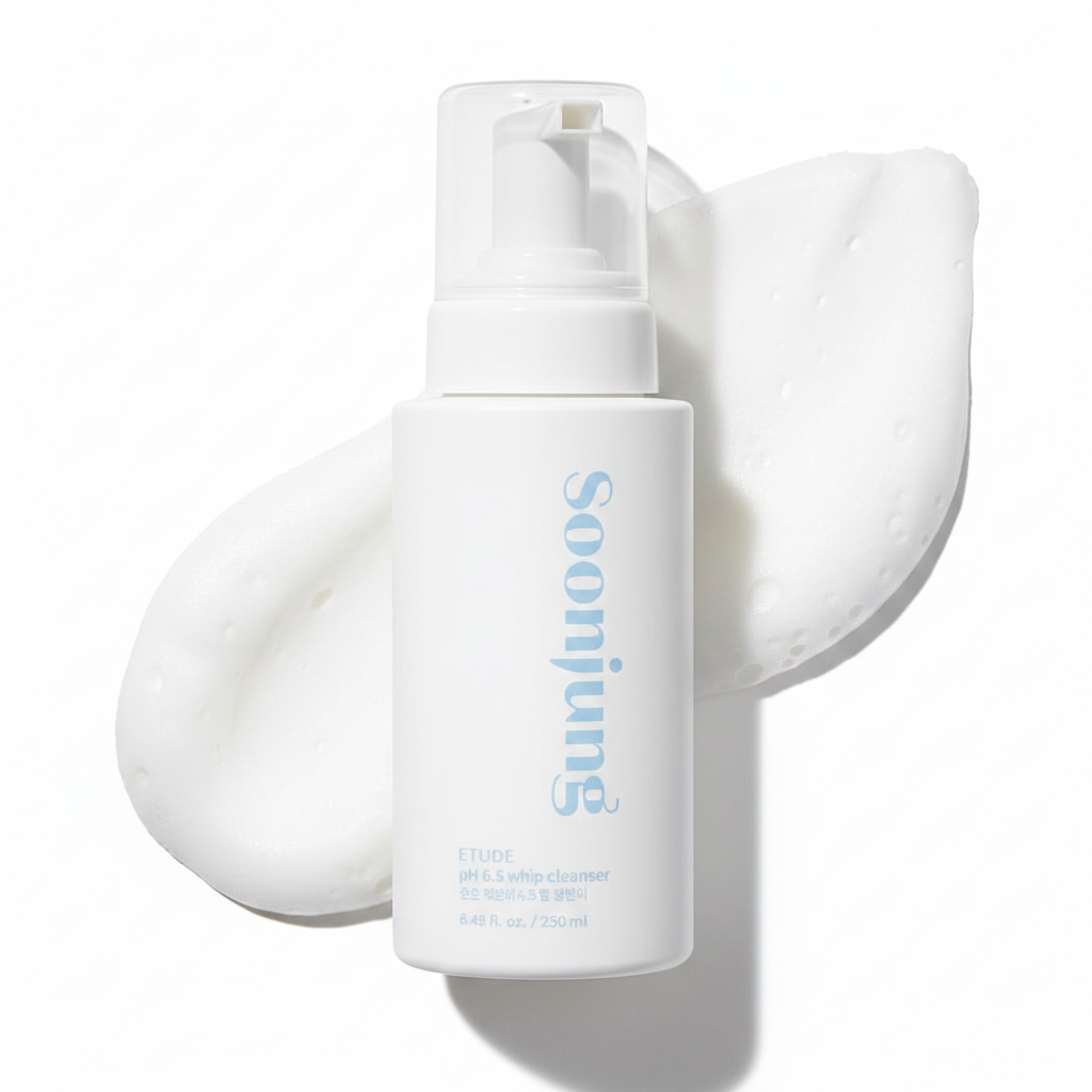 ETUDE SoonJung pH 6.5 Whip Cleanser (8.45 Fl Oz)