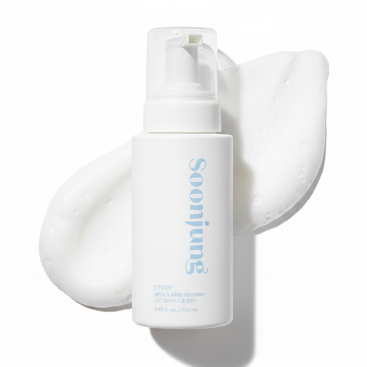 ETUDE SoonJung pH 6.5 Whip Cleanser (8.45 Fl Oz)