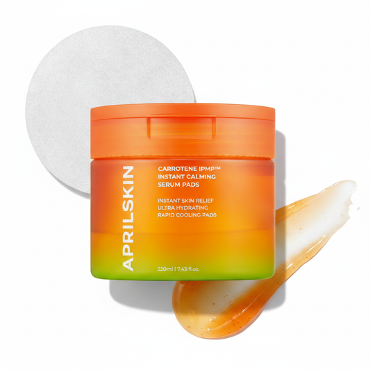 APRILSKIN Carrotene IPMP Instant Calming Serum Toner Pads 80 Pads
