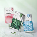 Mediheal Essential Mask Variety Pack 30 Sheets (Tea Tree + Collagen + Hyaluronic Acid)