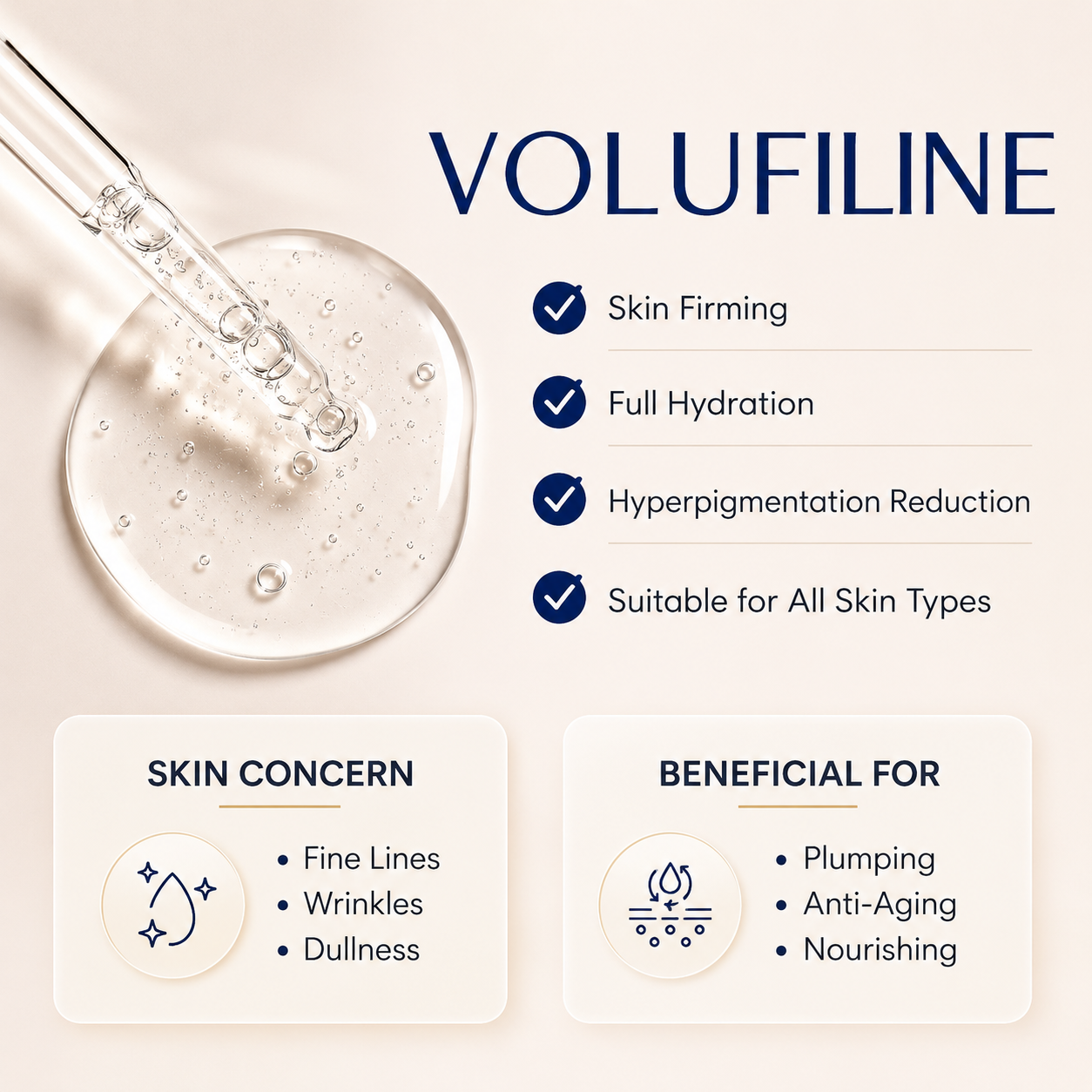 Volufiline 100% Concentrate Firming Serum for Sagging Skin
