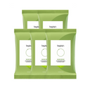 beplain Mung Bean pH-Balanced Cleansing Tissue 20 Sheets x5