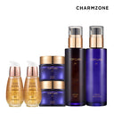 Charmzone Top Class Lifting 6-Piece Set (Skin + Emulsion + Cream x2 + Golden Seal Ampoule x2)