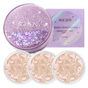 AGE20's New Original Essence Cover Pact Shining Drop Edition No.13 Pink Latte Set (Case + 3 Refills 12.5g x3)