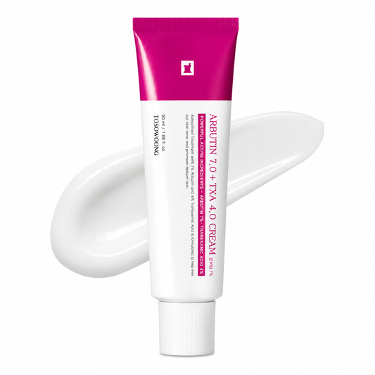 TOSOWOONG Arbutin 7% + Tranexamic Acid 4% Cream, 50ml, 1.69 fl.oz.