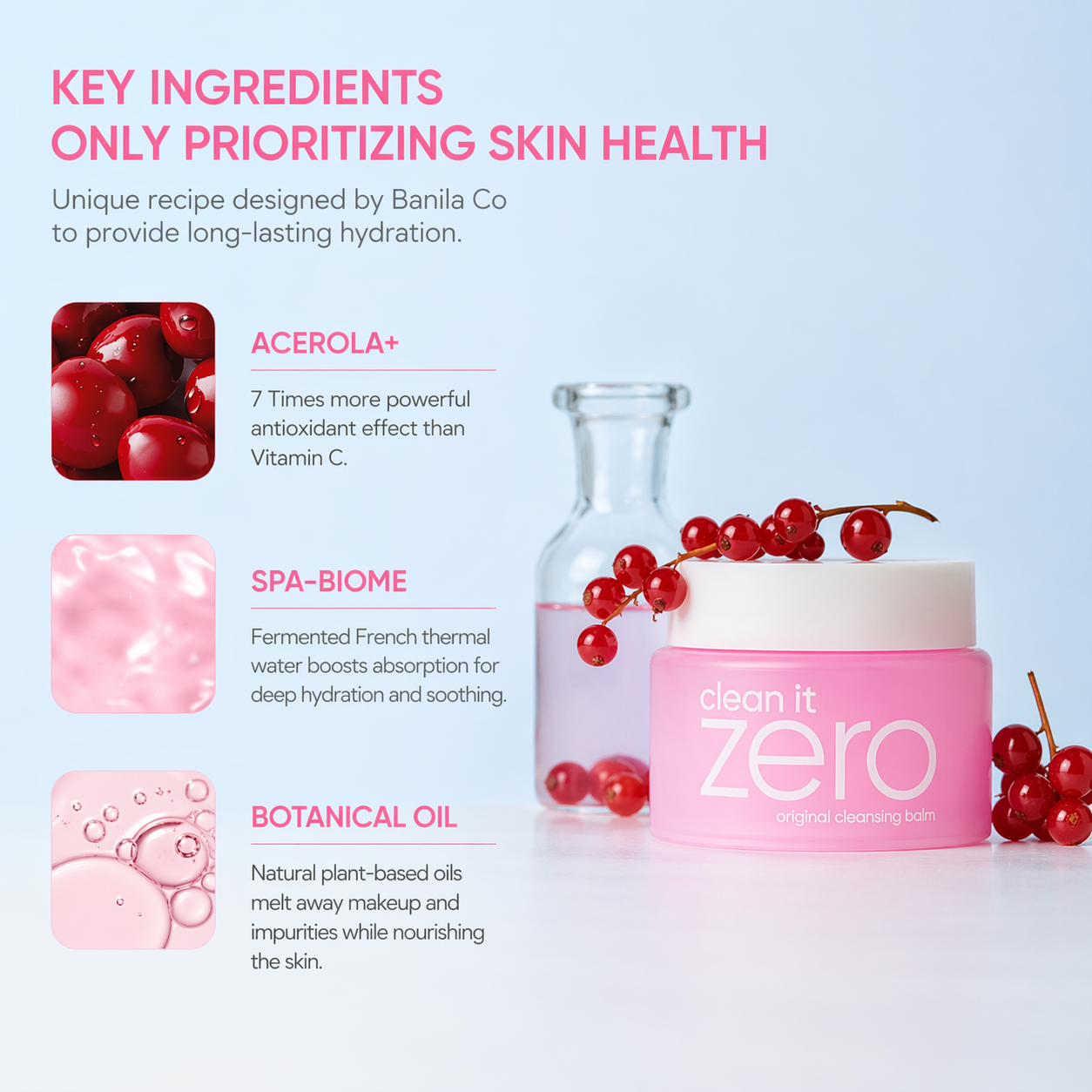BANILA CO Clean it Zero Original Cleansing Balm (100ml / 3.38 fl. oz)
