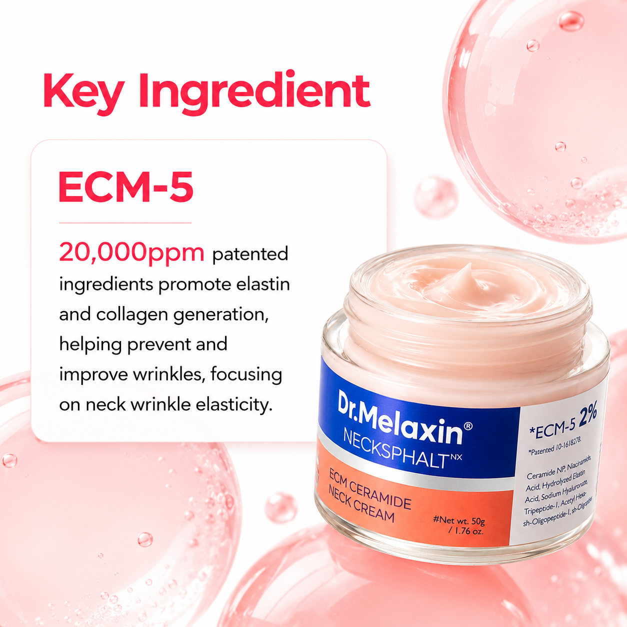 Dr.Melaxin Necksphalt ECM Barrier Cream - 1.69 fl oz (50ml)