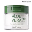Medi Flower Aloe Vera Fresh Soothing Toner Pads 60 Pads