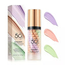 3-in-1 Face Primer Before Makeup SPF 50 PA Sunscreen Cream One-Step Color Correcting Blusher Facial Serum 3-in-1 Makeup Primer for Face SPF 50 PA Sunscreen Cream One-Step Color Correcting Blusher Facial Serum