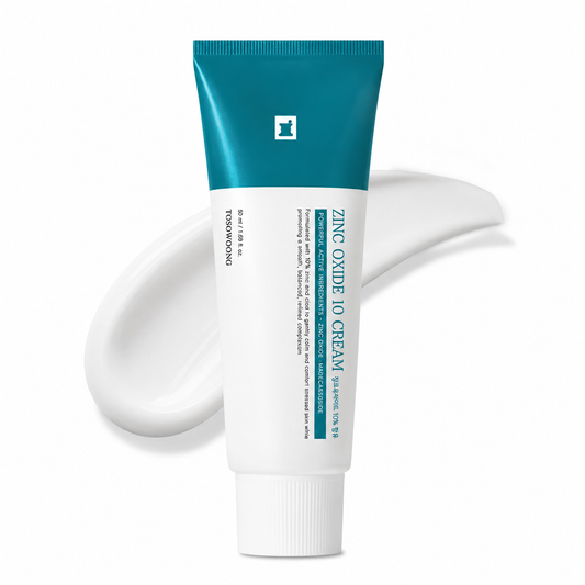 TOSOWOONG SOS Repair CICA Clinic Zinc Cream, 100,000ppm Zinc Oxide, 50g, 1.76 oz.