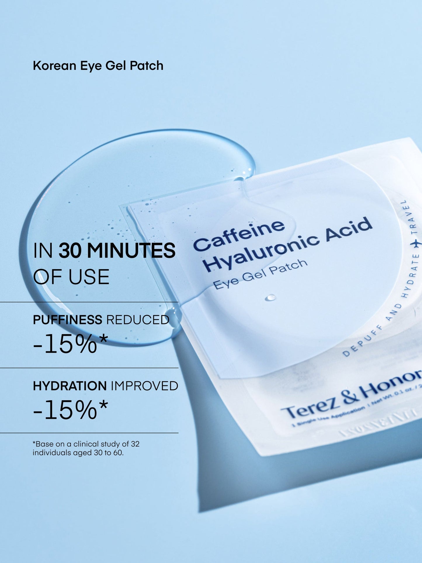 Terez & Honor Caffeine Eye Patches Go-Packs