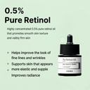 COSRX Retinol 0.5 Oil, Anti-aging Serum with 0.5% Retinoid Treatment (0.67 Fl.Oz/ 20ml)
