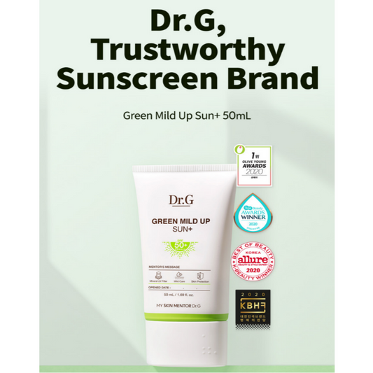 Dr.G Green Mild Up Sun+ (50ml) SPF50+ PA++++ (1.69 Fl.Oz/ 50ml)