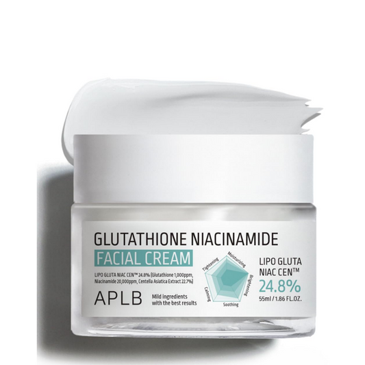 APLB Glutathione Niacinamide Facial Cream (1.86 Fl.Oz/ 55ml)