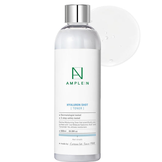 AMPLE:N Hyaluron Shot Toner (20.28 Fl.Oz/ 600ml)