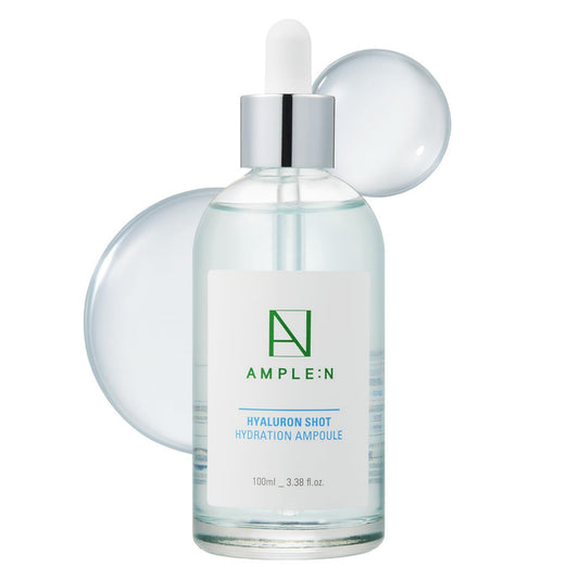AMPLE:N Hyaluron Shot Hydration Serum (3.38 Fl.Oz/ 100ml)