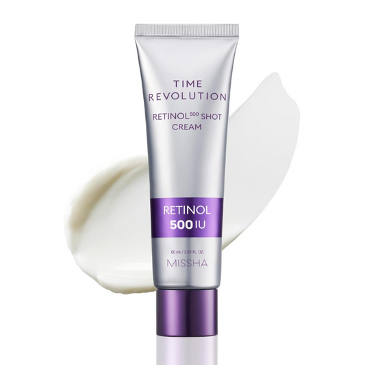 MISSHA Time Revolution Night Repair Retinol 500 Shot Cream (2.02 Fl.Oz/ 60ml)