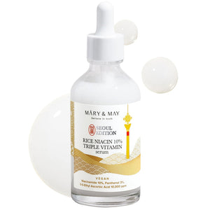 Mary&amp;May SEOUL EDITION Sérum Triple Vitamina con Niacina de Arroz al 10% 