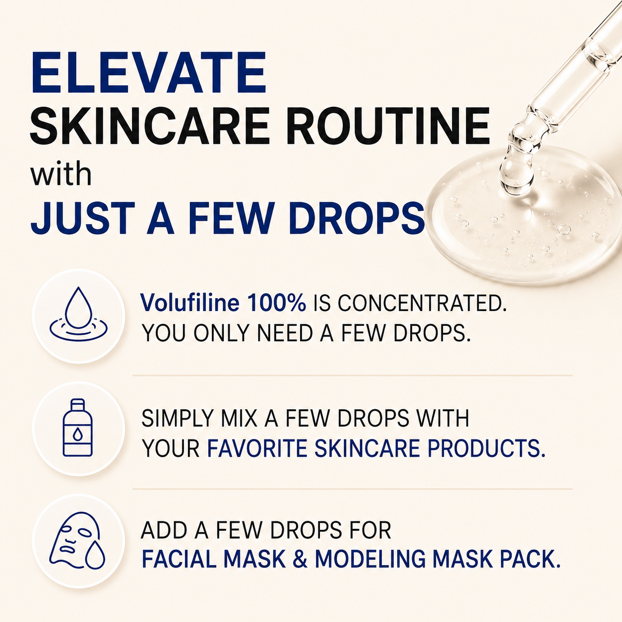 Volufiline 100% Concentrate Firming Serum for Sagging Skin